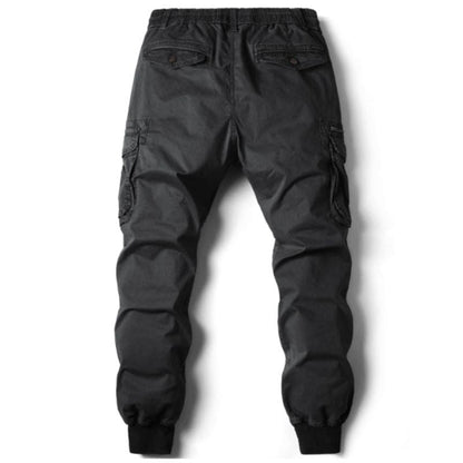 Herren Cargo-Hose Bequem Modern Grün