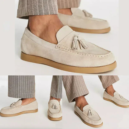 Elegante Herren Loafer Wildleder Bequem