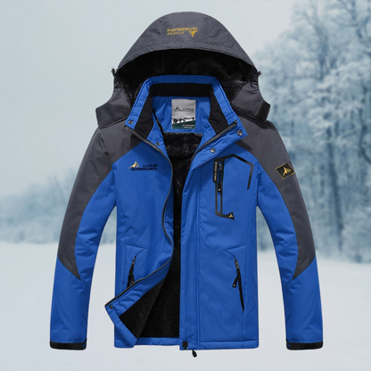 Herren Winterjacke Winddicht Wasserdicht Isoliert