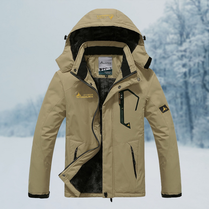 Herren Winterjacke Winddicht Wasserdicht Isoliert - BerlinGlamour