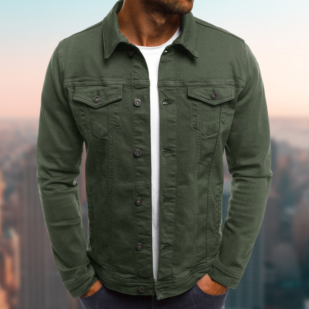 Herren Jacke Frühjahr Stylisch Slim Fit