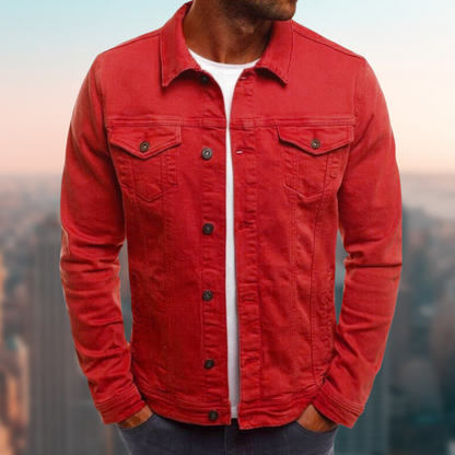 Herren Jacke Frühjahr Stylisch Slim Fit