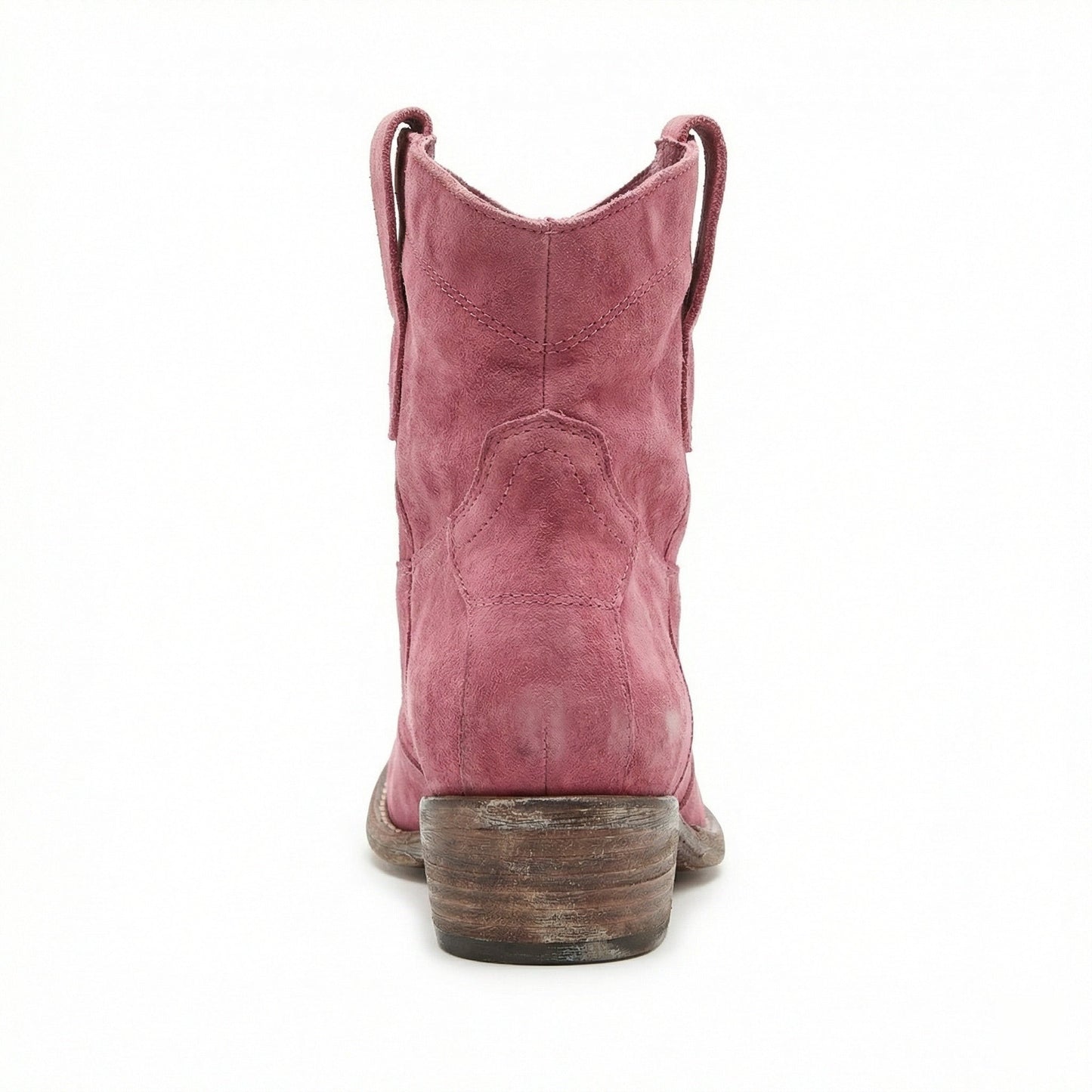 Western Stiefel Damen Kurz Wildleder Knöchelstiefel - BerlinGlamour