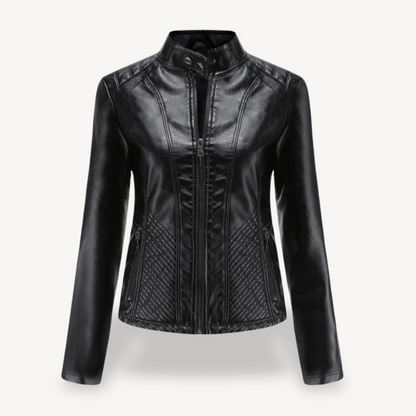 Kunstlederjacke für Damen 5