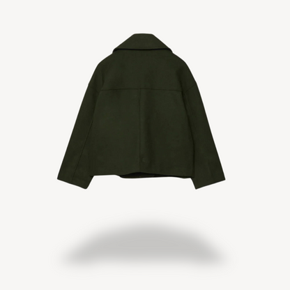 Kurzer Woll-Peacoat für Damen | Loravelle 6