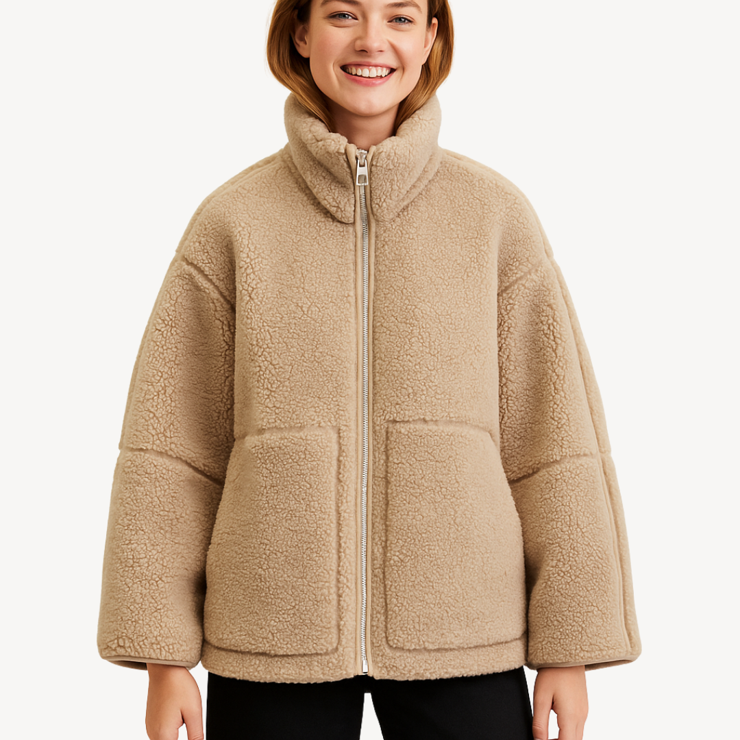 Kuschelige Fleecejacke mit Reißverschluss für Damen | Loravelle 5