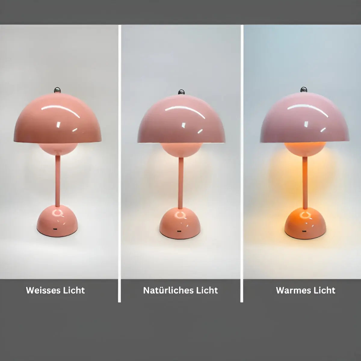 Moderne Tischlampe Skandinavisches Design LED