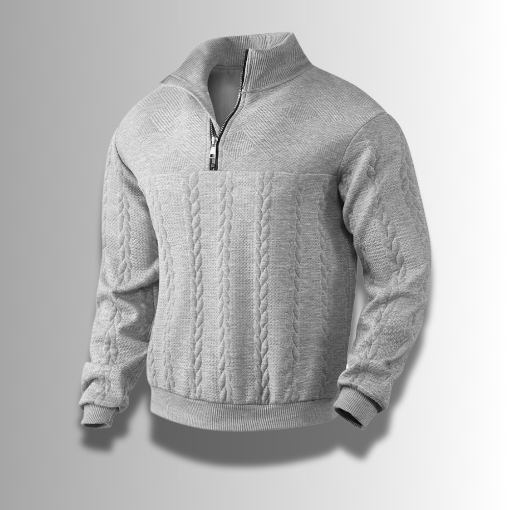 Herren Pullover Merinowolle Warm Hochwertig