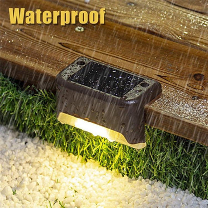 Solar Gartenleuchte Set 12-teilig Wasserdicht LED Außenlicht Warmweiß