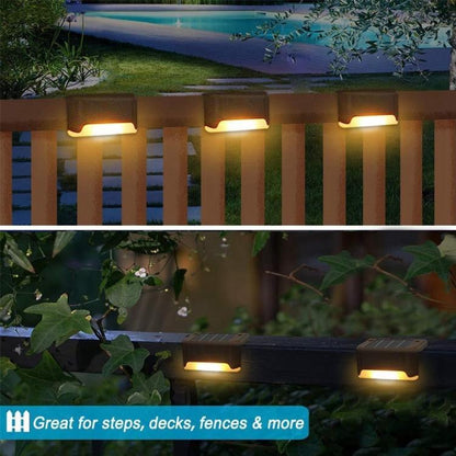 Solar Gartenleuchte Set 12-teilig Wasserdicht LED Außenlicht Warmweiß