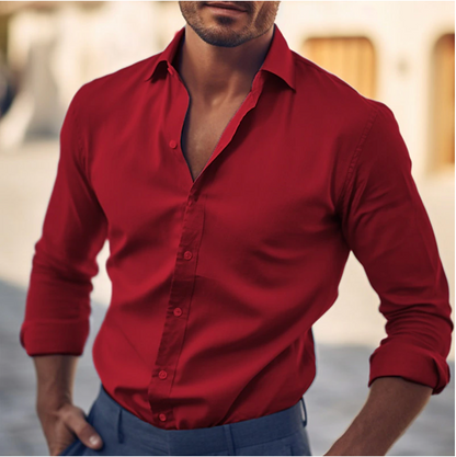 Herrenhemd Klassisch Slim Fit Modern