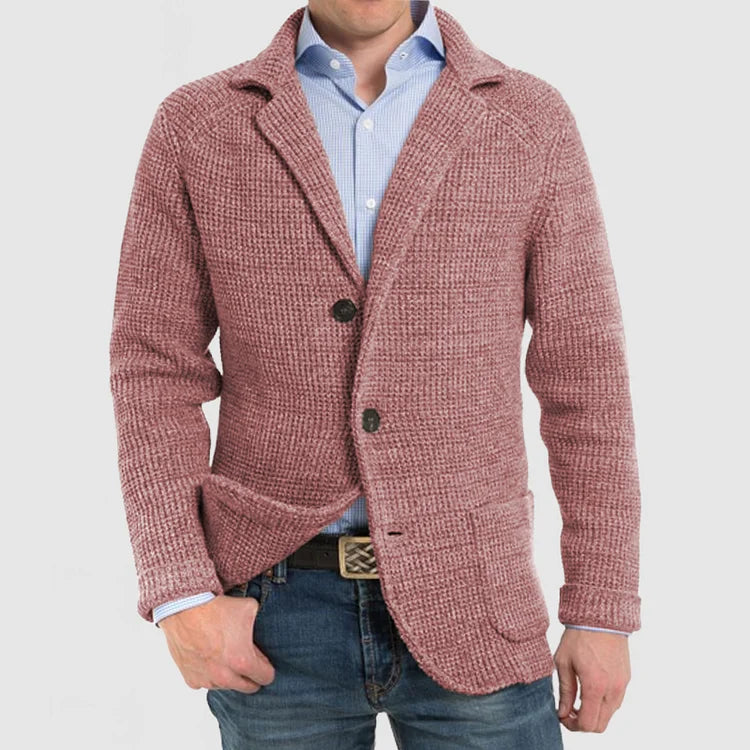 Herren Blazer Slim Fit Business Anzug Modern