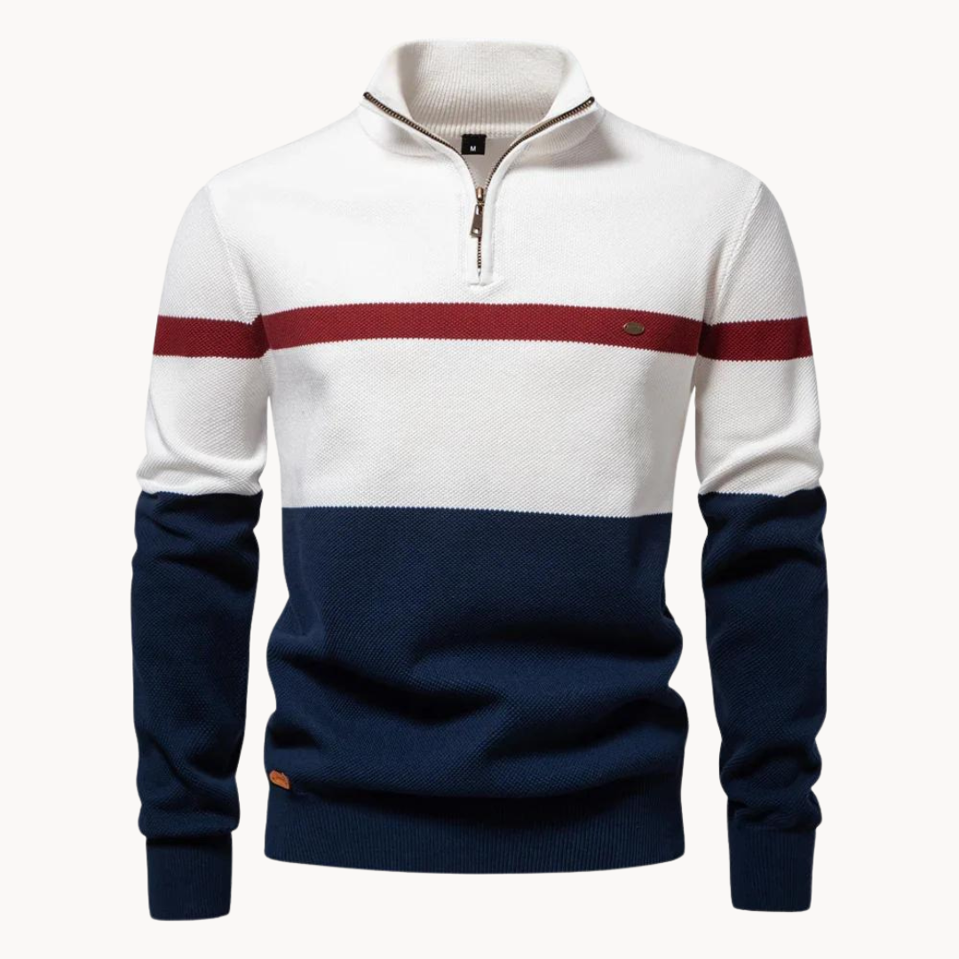 Herren Pullover Baumwolle Klassisch Weich