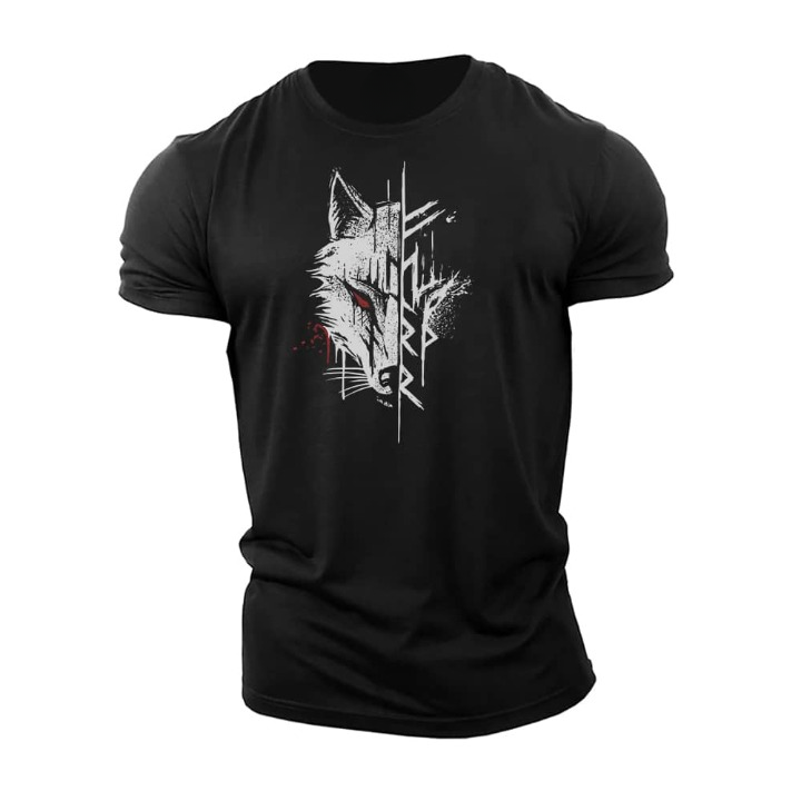 Herren T-Shirt Kurzarm Nordisch Modern - BerlinGlamour