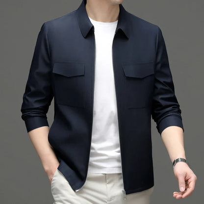 Herren Blazer Slim Fit Übergangsjacke Modern