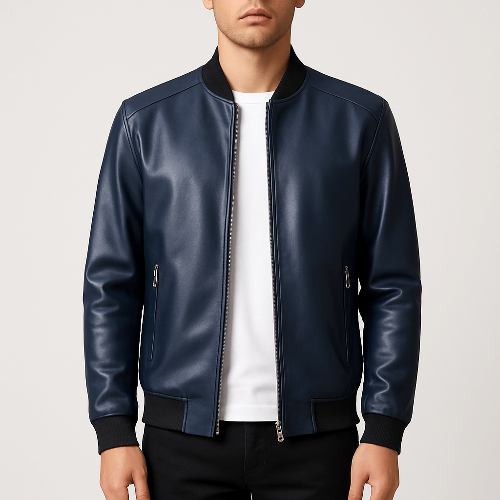 LUXEOUTFIT | Bomberjacke aus Leder 1