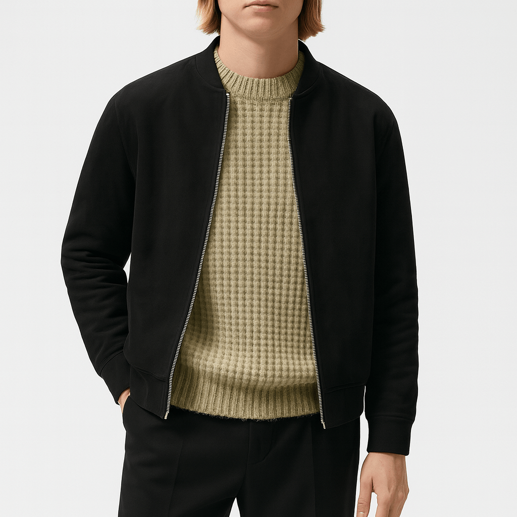 LUXEOUTFIT | Bomberjacke aus Leder 1
