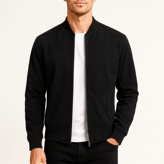 LUXEOUTFIT | Bomberjacke aus Wildleder 0