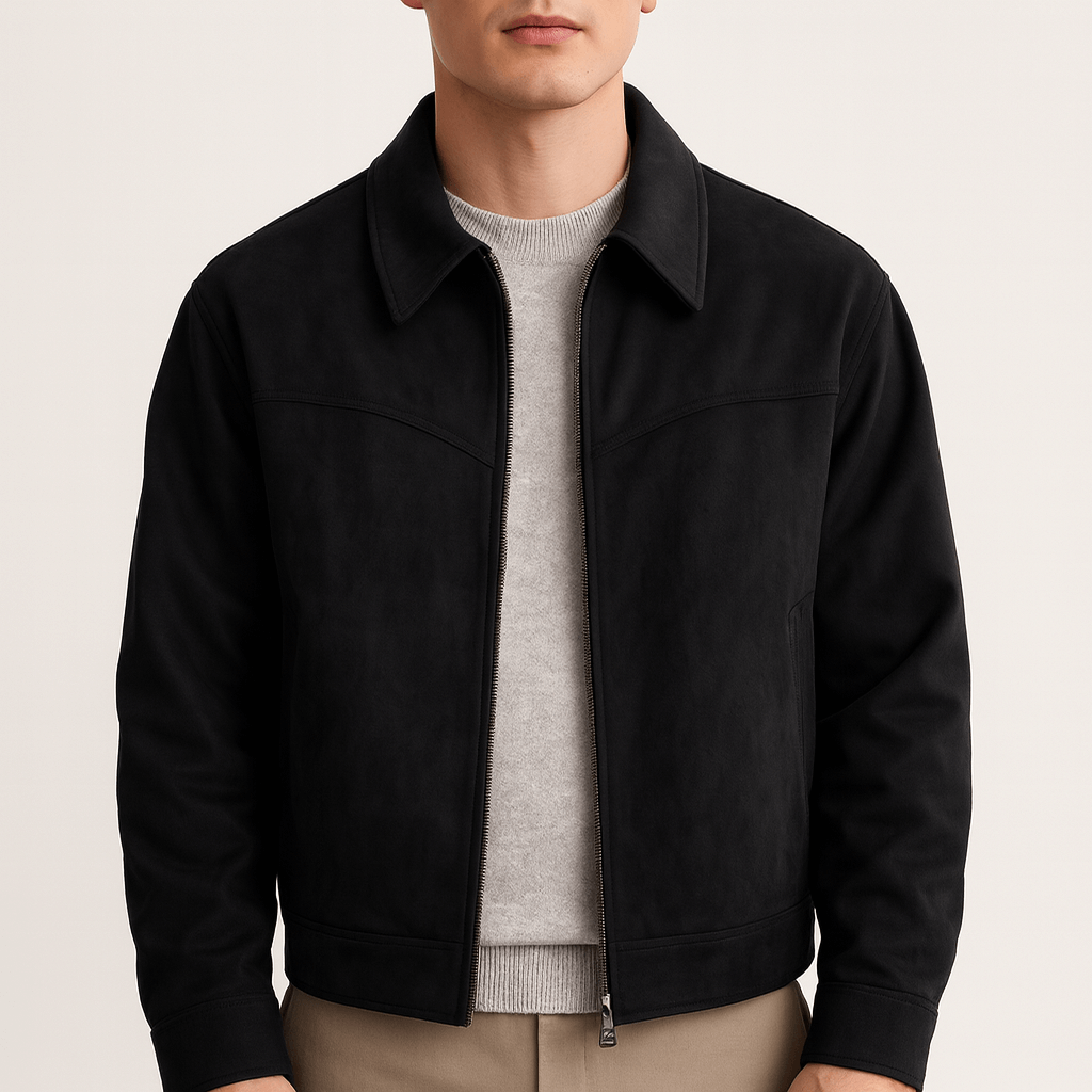 LUXEOUTFIT | Bomberjacke aus Wildleder 1