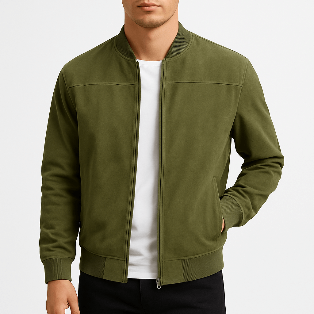 LUXEOUTFIT | Bomberjacke aus Wildleder 3