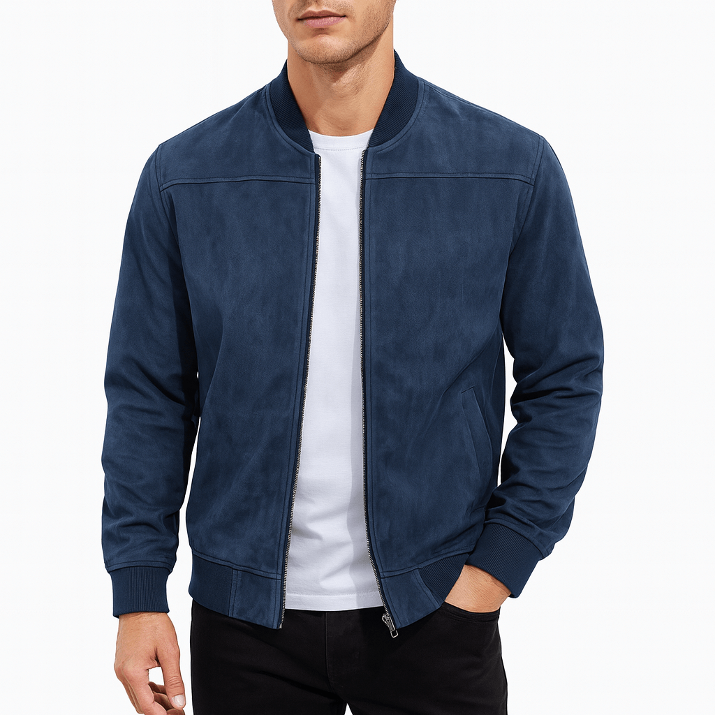 LUXEOUTFIT | Bomberjacke aus Wildleder 4