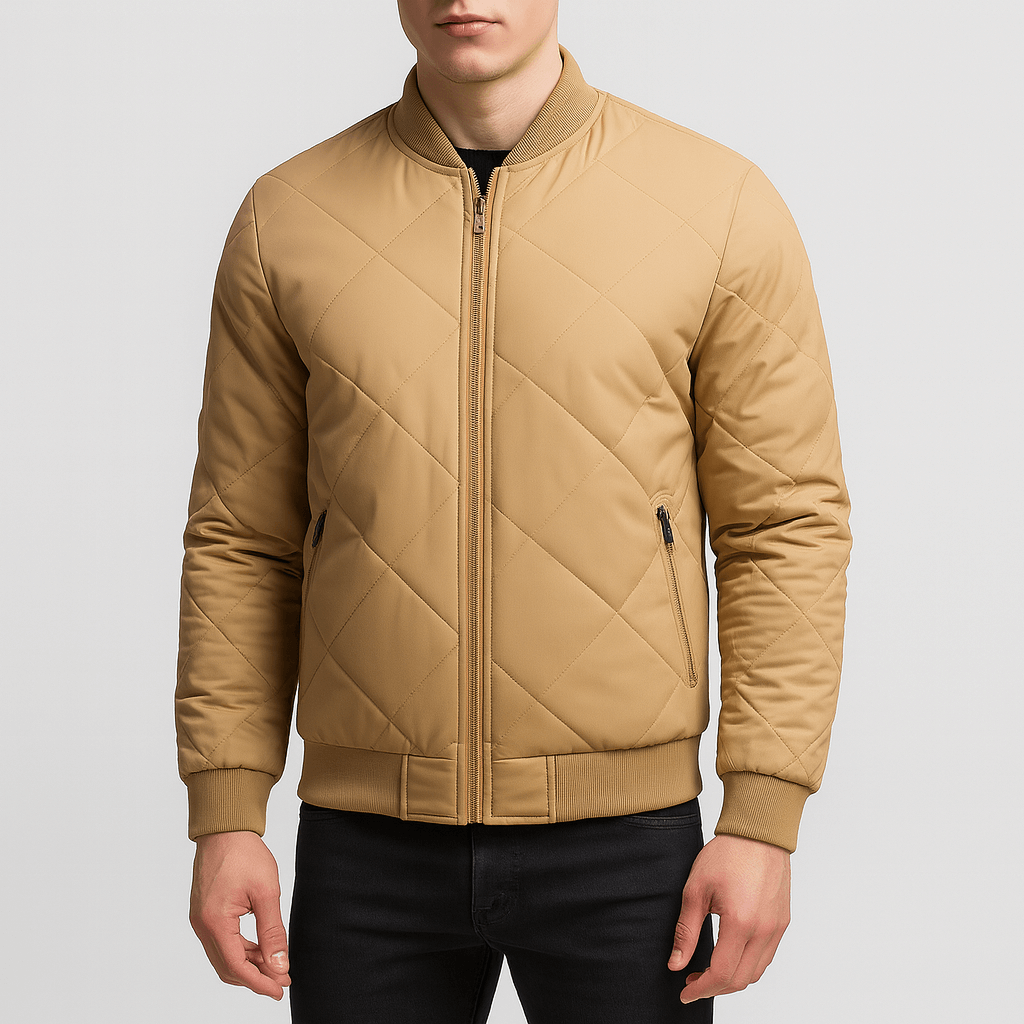 LUXEOUTFIT | Bomberjacke mit Rautensteppung 3