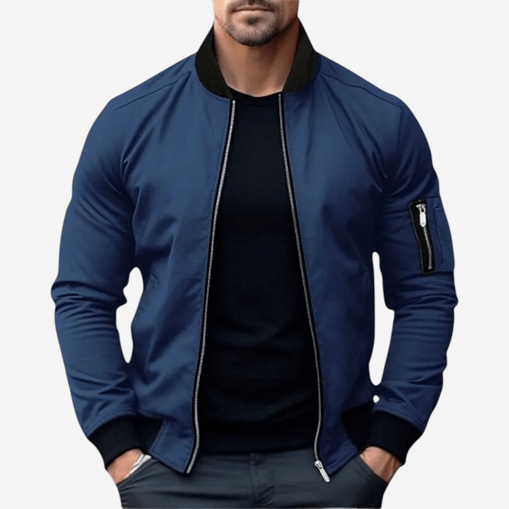 LUXEOUTFIT | Bomberjacke mit Reißverschluss 0
