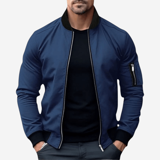 LUXEOUTFIT | Bomberjacke mit Reißverschluss 0