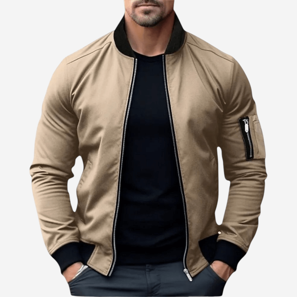 LUXEOUTFIT | Bomberjacke mit Reißverschluss 1