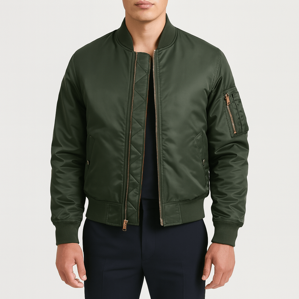 LUXEOUTFIT | Bomberjacke mit Steppfutter 2