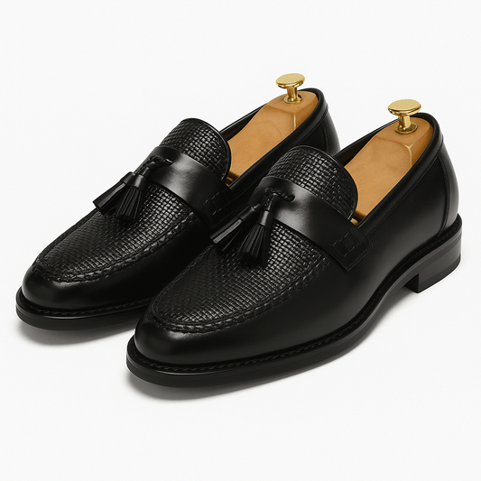 LUXEOUTFIT | Crestford Loafer mit gewebter Quaste 0