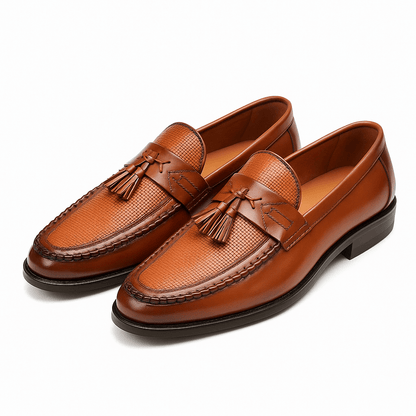 LUXEOUTFIT | Crestford Loafer mit gewebter Quaste 3
