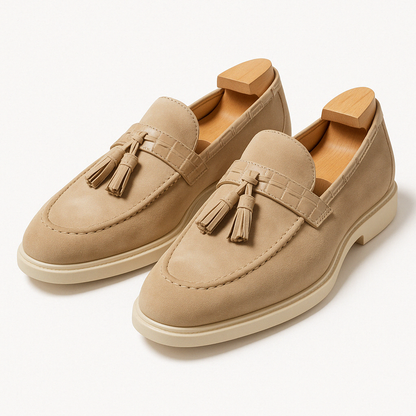 LUXEOUTFIT | Darce Hybrid-Loafer aus Wildleder 0