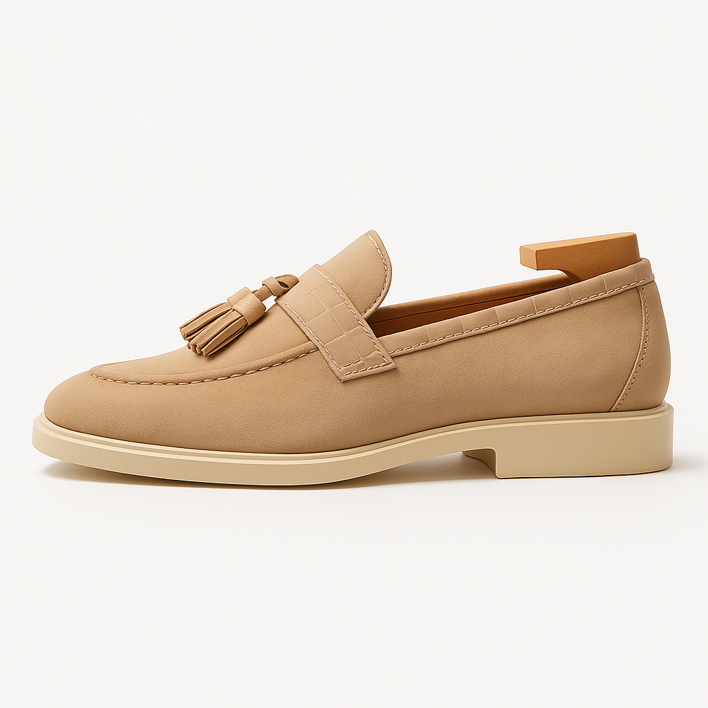 LUXEOUTFIT | Darce Hybrid-Loafer aus Wildleder 1