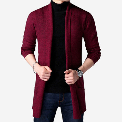 LUXEOUTFIT | Entspannter langer Cardigan 4
