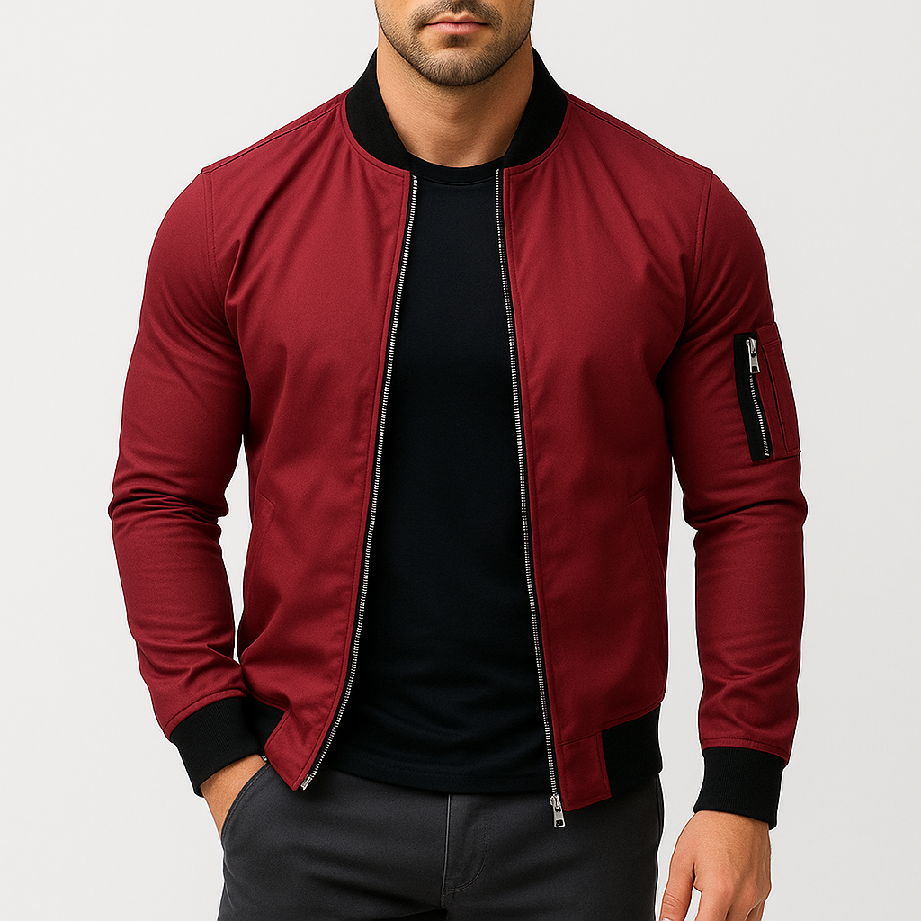 LUXEOUTFIT | Ganzjahres-Bomberjacke 4