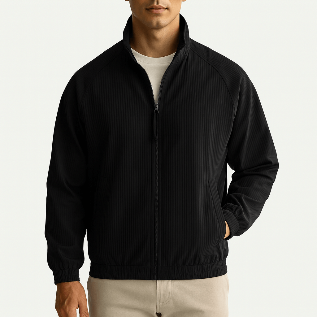 LUXEOUTFIT | Gerippte Freizeitjacke 1
