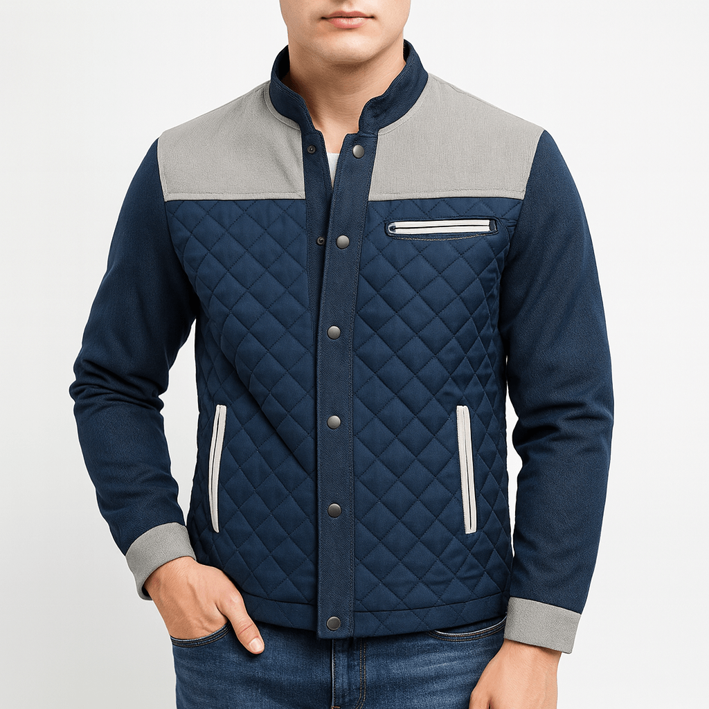 LUXEOUTFIT | Gesteppte Jacke mit Reißverschluss 0