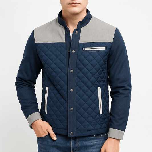 LUXEOUTFIT | Gesteppte Jacke mit Reißverschluss 0