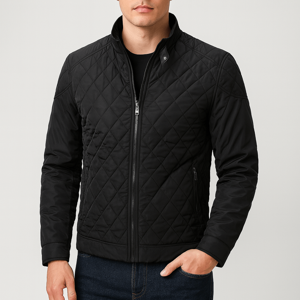 LUXEOUTFIT | Gesteppte Jacke mit Reißverschluss 0