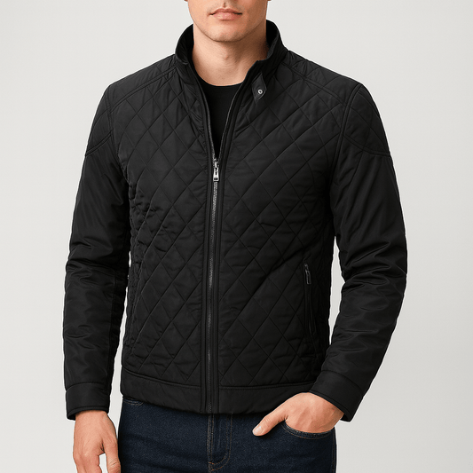 LUXEOUTFIT | Gesteppte Jacke mit Reißverschluss 0