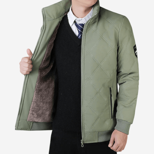 LUXEOUTFIT | Gesteppte Jacke mit Reißverschluss 0