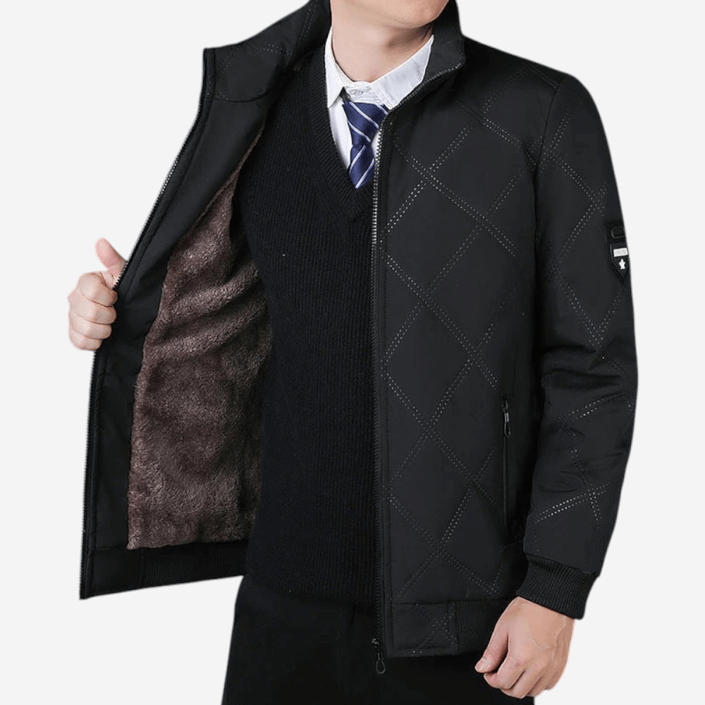 LUXEOUTFIT | Gesteppte Jacke mit Reißverschluss 1