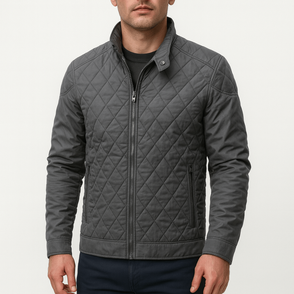 LUXEOUTFIT | Gesteppte Jacke mit Reißverschluss 2