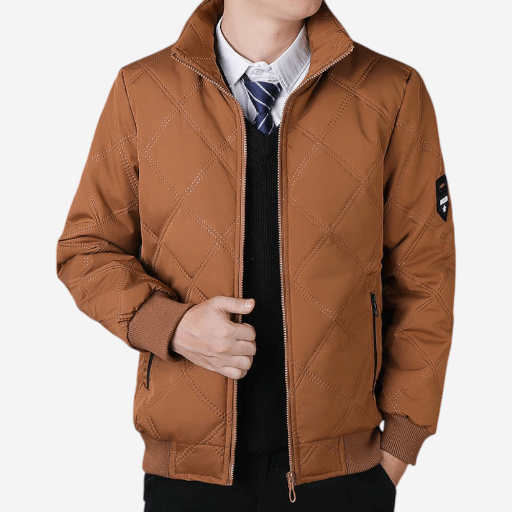 LUXEOUTFIT | Gesteppte Jacke mit Reißverschluss 2