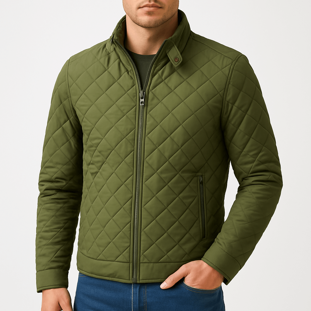 LUXEOUTFIT | Gesteppte Jacke mit Reißverschluss 3