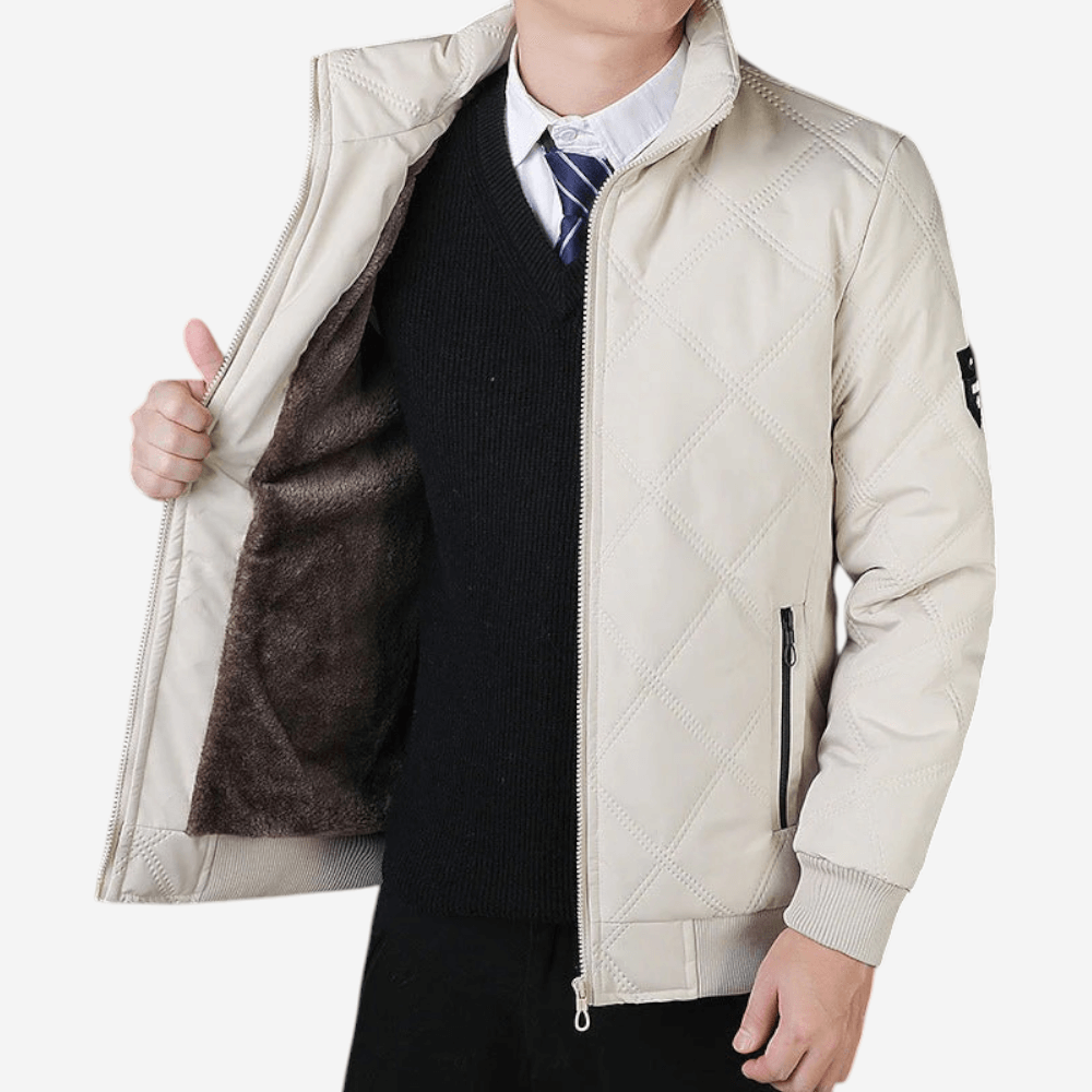 LUXEOUTFIT | Gesteppte Jacke mit Reißverschluss 3