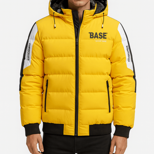 LUXEOUTFIT | Gesteppte Pufferjacke mit Kapuze 0