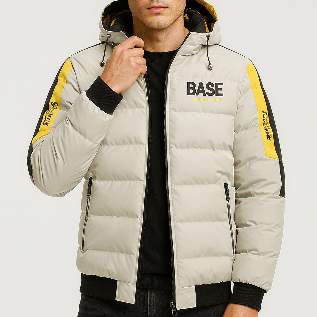 LUXEOUTFIT | Gesteppte Pufferjacke mit Kapuze 1