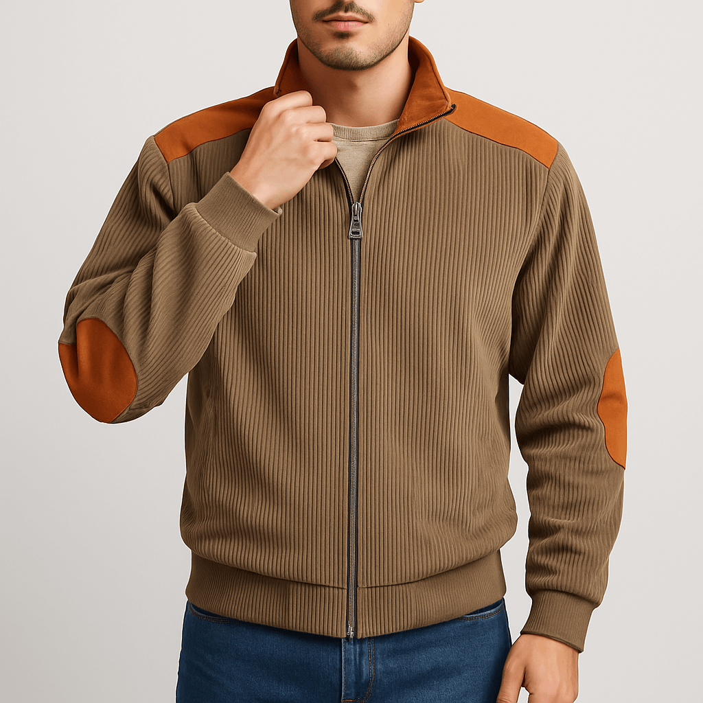 LUXEOUTFIT | Gesteppte Rippjacke 1